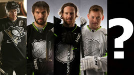 Слева направо: Сидни КРОСБИ, Александр ОВЕЧКИН, Данкан КИТ и Владимир ТАРАСЕНКО.