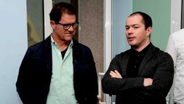 Фабио КАПЕЛЛО (слева) и Роман АСХАБАДЗЕ.