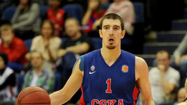 Самый результативный игрок матча "Вита" - ЦСКА Нандо ДЕ КОЛО.