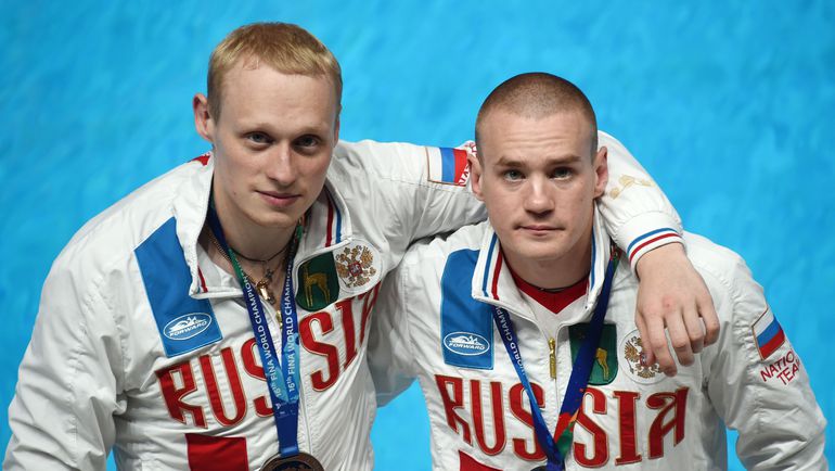Илья ЗАХАРОВ и Евгений КУЗНЕЦОВ на ЧМ-2015 в Казани. Фото AFP Илья ЗАХАРОВ и Евгений КУЗНЕЦОВ на ЧМ-2015 в Казани. Фото AFP