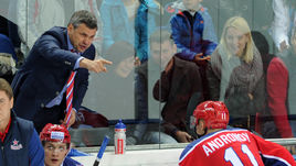 Дмитрий КВАРТАЛЬНОВ и его подопечные после поражения от нижегородского