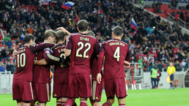 Круг почета сборной России