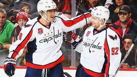 Александр ОВЕЧКИН и Евгений КУЗНЕЦОВ.