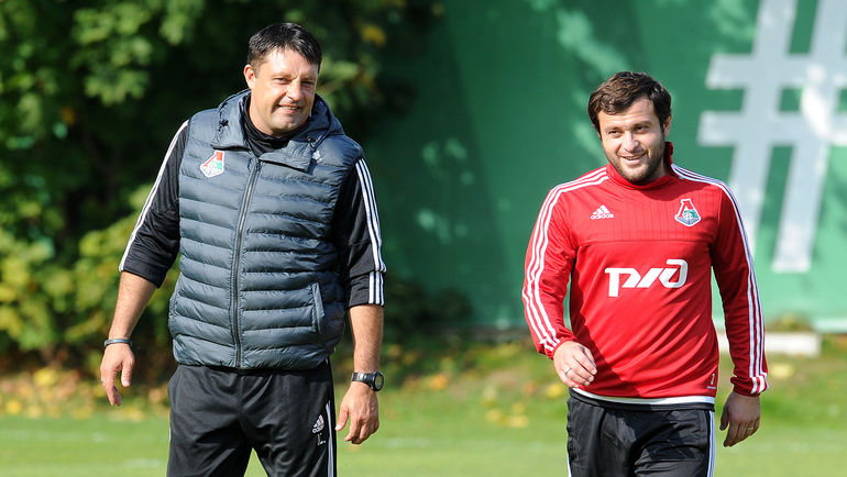 Игорь ЧЕРЕВЧЕНКО и Алан КАСАЕВ. Фото Алексей ИВАНОВ, Игорь ЧЕРЕВЧЕНКО и Алан КАСАЕВ. Фото Алексей ИВАНОВ,