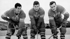 Станислав ПЕТУХОВ, Владимир ЮРЗИНОВ и Юрий ВОЛКОВ.