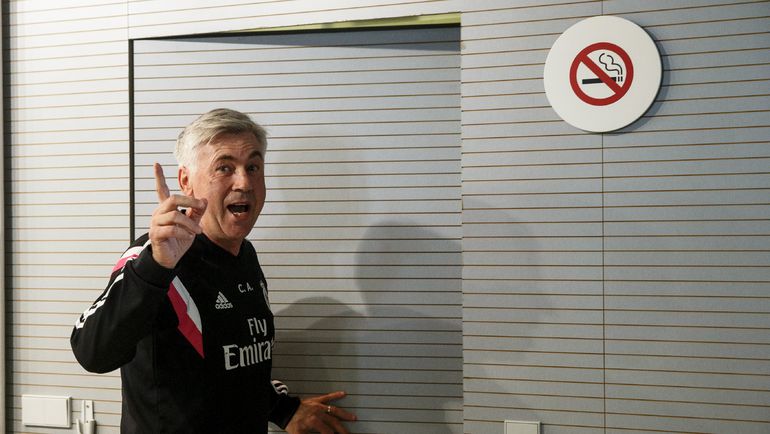 Большой шутник Карло АНЧЕЛОТТИ. Фото REUTERS Большой шутник Карло АНЧЕЛОТТИ. Фото REUTERS