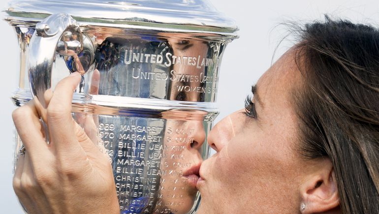 13 сентября. Нью-Йорк. Чемпионка US Open Флавия ПЕННЕТТА. Фото REUTERS 13 сентября. Нью-Йорк. Чемпионка US Open Флавия ПЕННЕТТА. Фото REUTERS