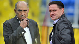 Курбан БЕРДЫЕВ (на фото слева) и Дмитрий АЛЕНИЧЕВ были кандидатами на пост главного тренера