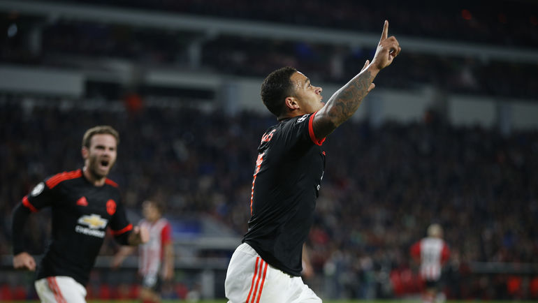 На старте Лиги чемпионов Мемфис ДЕПАЙ забил ПСВ, но На старте Лиги чемпионов Мемфис ДЕПАЙ забил ПСВ, но