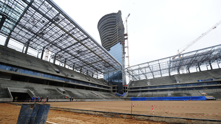 Стадион ЦСКА. 142 метра над землей. Фото Федор УСПЕНСКИЙ, Стадион ЦСКА. 142 метра над землей. Фото Федор УСПЕНСКИЙ,