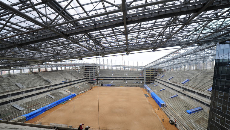 Стадион ЦСКА. Удобства для команд и болельщиков. Фото Федор УСПЕНСКИЙ, Стадион ЦСКА. Удобства для команд и болельщиков. Фото Федор УСПЕНСКИЙ,