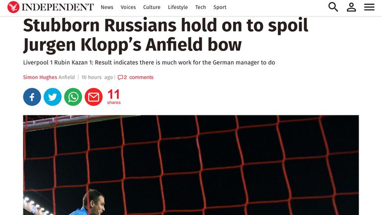 THE INDEPENDENT. THE INDEPENDENT.