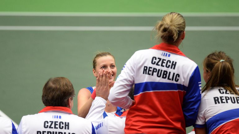В домашнем финале Кубка федерации сборная Чехии, по мнению Елены Весниной, сделает ставку на две одиночки Петры КВИТОВОЙ. Фото AFP В домашнем финале Кубка федерации сборная Чехии, по мнению Елены Весниной, сделает ставку на две одиночки Петры КВИТОВОЙ. Фото AFP