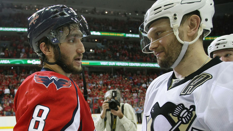 Александр ОВЕЧКИН и Сергей ГОНЧАР. Фото Александр ОВЕЧКИН и Сергей ГОНЧАР. Фото