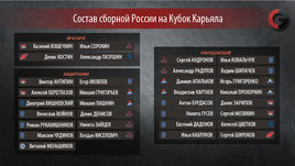 Состав сборной России на Кубок