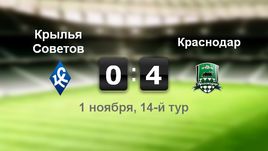 "Крылья Советов" - "Краснодар". Лучшие моменты