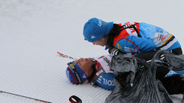 Александр ЛЕГКОВ и Изабель КНАУТЕ.