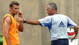 Андрей ШЕВЧЕНКО и Жозе МОУРИНЬЮ.