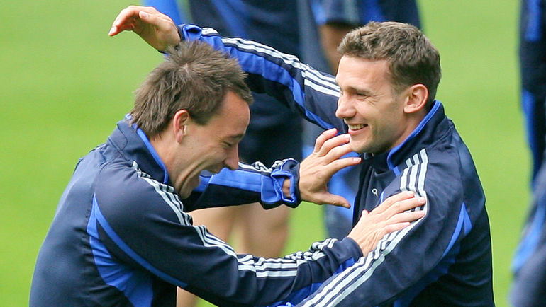 Джон ТЕРРИ И Андрей ШЕВЧЕНКО. Фото REUTERS Джон ТЕРРИ И Андрей ШЕВЧЕНКО. Фото REUTERS