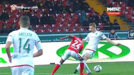 На 5-й минуте матча 15-го тура чемпионата России