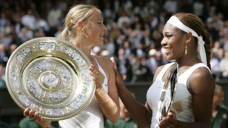 Мария ШАРАПОВА и Серена УИЛЬЯМС. Фото REUTERS Мария ШАРАПОВА и Серена УИЛЬЯМС. Фото REUTERS