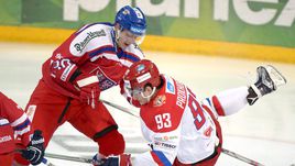 Воскресенье. Хельсинки. Россия - Чехия - 3:4 Б. Николай ПРОХОРКИН (№93) - один из тех, кто произвел благоприятное впечатление на Кубке