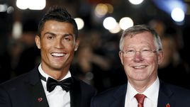 КРИШТИАНУ РОНАЛДУ и Алекс ФЕРГЮСОН.