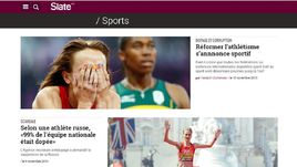Французское издание Slate бурно отреагировала на публикацию отчета ВАДА.