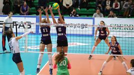 "Уралочка-НТМК" одержала первую победу в Лиге чемпионов