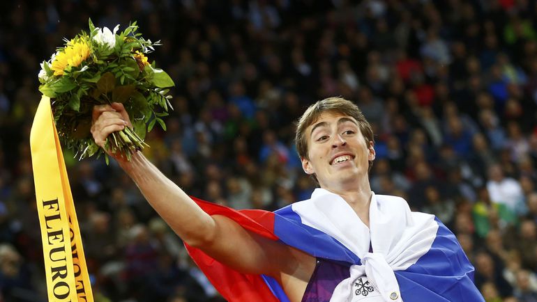 Сергей ШУБЕНКОВ после победы на этапе Сергей ШУБЕНКОВ после победы на этапе