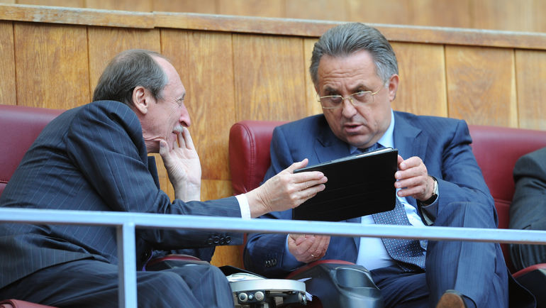 Валентин БАЛАХНИЧЕВ и Виталий МУТКО. Фото Федор УСПЕНСКИЙ, Валентин БАЛАХНИЧЕВ и Виталий МУТКО. Фото Федор УСПЕНСКИЙ,