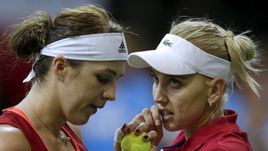 Воскресенье. Прага. Анастасия ПАВЛЮЧЕНКОВА и Елена ВЕСНИНА не смогли победить в нужный момент.