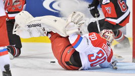 Сегодня. Виндзор. Россия – сборная лиги Онтарио – 1:2. В игре Александр ТРУШКОВ.