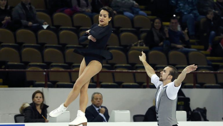 23 октября. Милуоки. Ксения СТОЛБОВА и Федор КЛИМОВ. Фото REUTERS 23 октября. Милуоки. Ксения СТОЛБОВА и Федор КЛИМОВ. Фото REUTERS