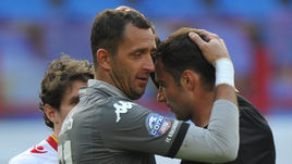 Май 2015 года. Андрей ДИКАНЬ и Роман ШИРОКОВ - партнеры по