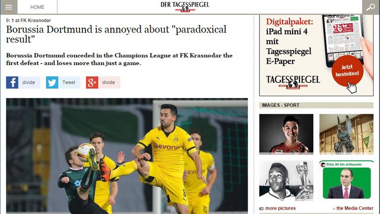 Der Tagesspiegel. Der Tagesspiegel.