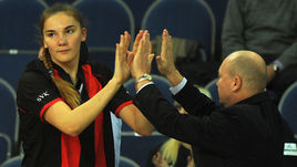 Главный тренер сборной России Александр ВАСИН доволен игрой Марии ВАДЕЕВОЙ, но боится захвалить ее.