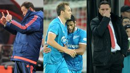 Леонид СЛУЦКИЙ, Артем ДЗЮБА и ХАЛК, Дмитрий АЛЕНИЧЕВ.