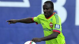 Нападающий ЦСКА Сейду ДУМБЬЯ.