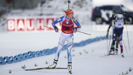 Сегодня. Эстерсунд. Финиш Кайсы МЯКЯРЯЙНЕН.