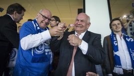 Мэр Гента Даниэл ТЕРМОНТ и председатель правления