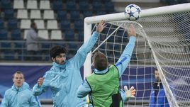 "Зенит" провел предыгровую тренировку