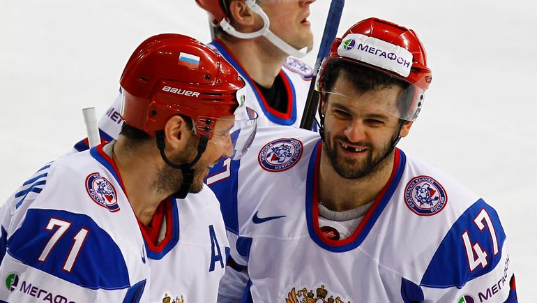 Илья КОВАЛЬЧУК и Александр РАДУЛОВ. Фото Елена РУСКО, photo.khl.ru Илья КОВАЛЬЧУК и Александр РАДУЛОВ. Фото Елена РУСКО, photo.khl.ru