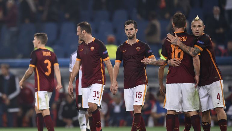 Рома шагнула в плей-офф Лиги чемпионов, набрав на групповом этапе всего шесть очков. Фото AFP Рома шагнула в плей-офф Лиги чемпионов, набрав на групповом этапе всего шесть очков. Фото AFP