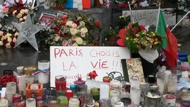 Место теракта.