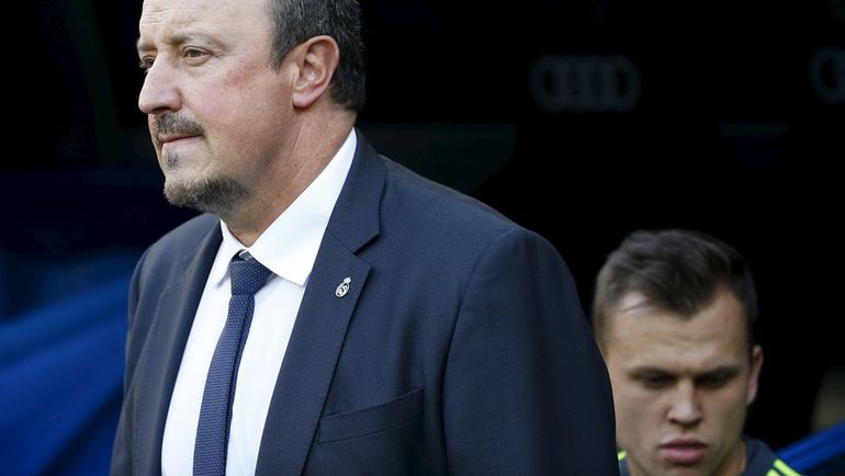 Рафаэль БЕНИТЕС и Денис ЧЕРЫШЕВ. Фото REUTERS Рафаэль БЕНИТЕС и Денис ЧЕРЫШЕВ. Фото REUTERS