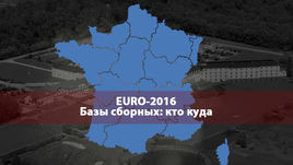 Кто куда: базы сборных на Euro-2016.