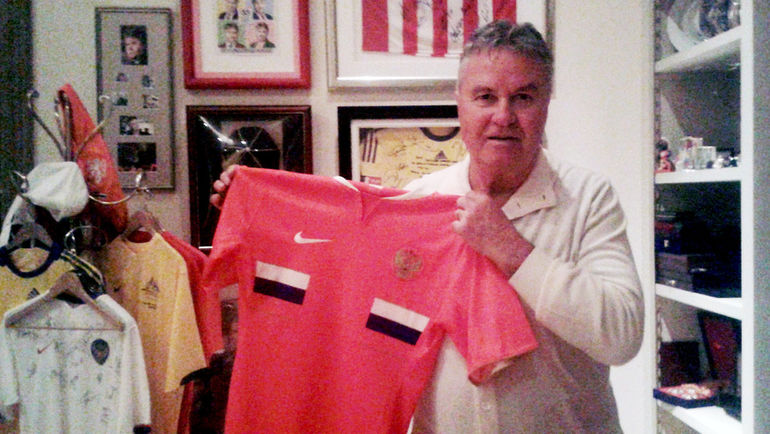 Февраль 2015 года. Дома у Гуса Хиддинка в Амстердаме. Февраль 2015 года. Дома у Гуса Хиддинка в Амстердаме.