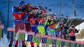 Вчера. Поклюка. Мужская гонка преследования.