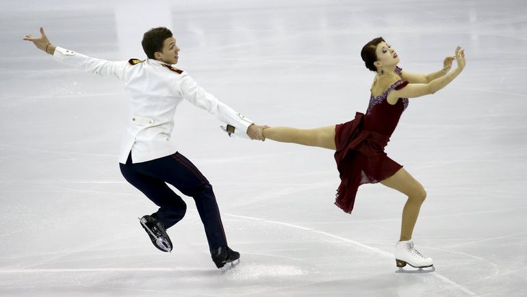 Екатерина БОБРОВА и Дмитрий СОЛОВЬЕВ. Фото REUTERS Екатерина БОБРОВА и Дмитрий СОЛОВЬЕВ. Фото REUTERS
